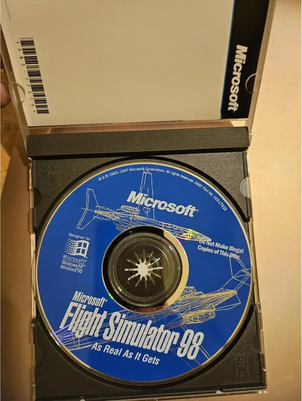 Microsoft Flight Simulator 98 PC CD-ROM Game